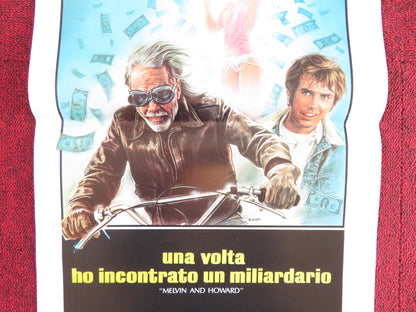 MELVIN AND HOWARD ITALIAN LOCANDINA POSTER JASON ROBARDS PAUL LE MAT 1981 Rendezvous Cinema Movie posters
