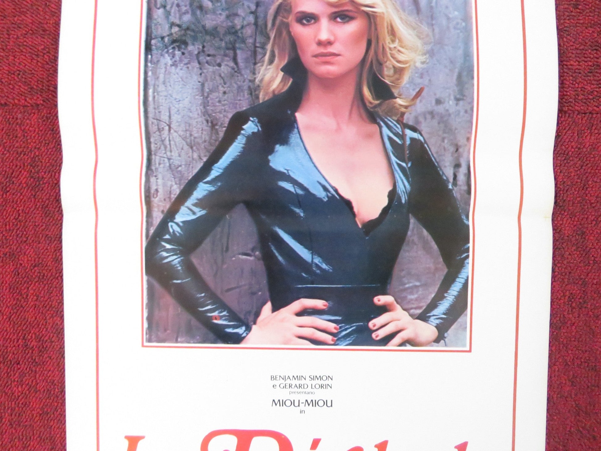 MEMOIRS OF A FRENCH WHORE ITALIAN LOCANDINA POSTER MIOU MIOU M. SCHNEIDER 1980 Rendezvous Cinema Movie posters