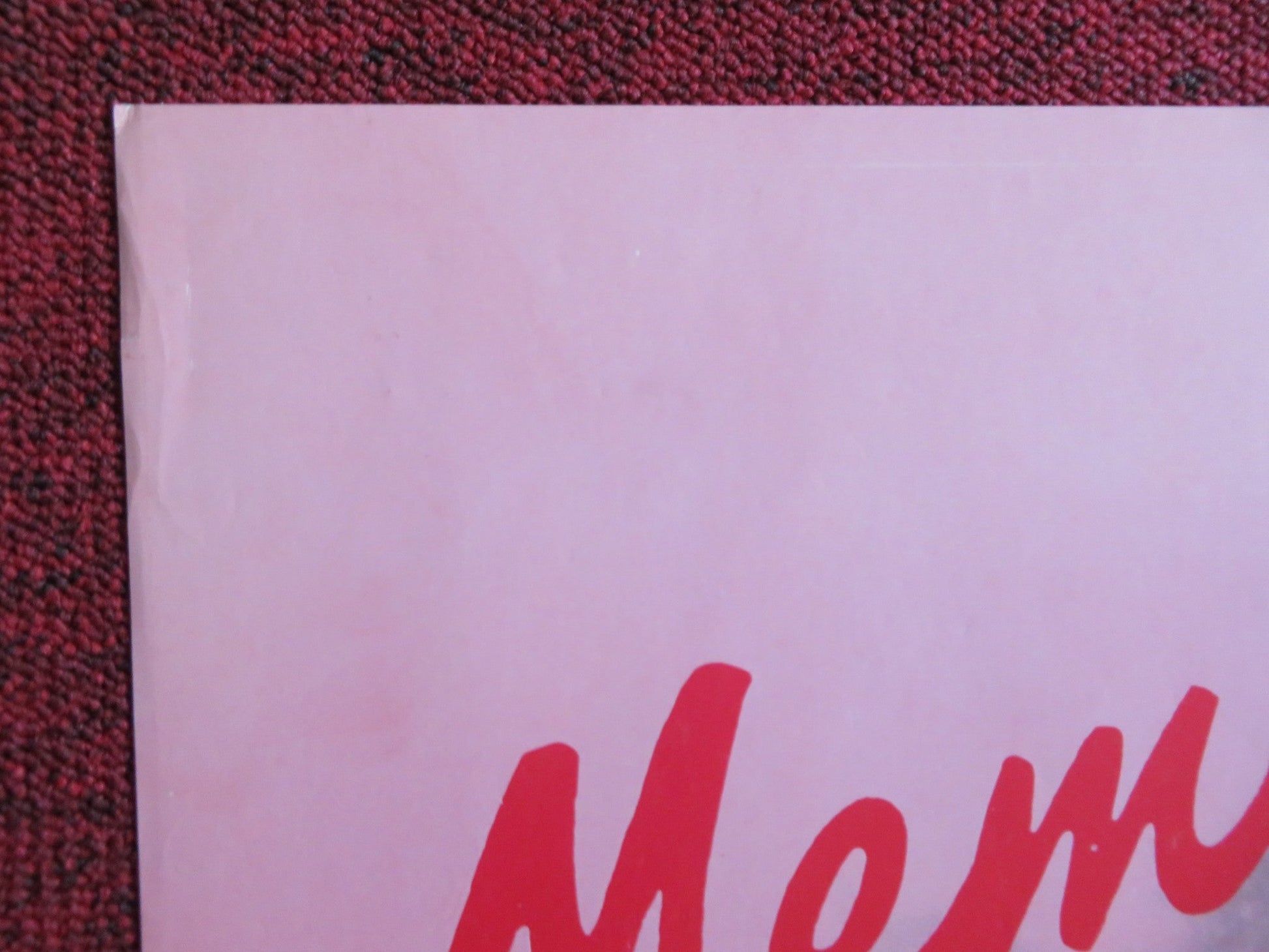 MEMOIRS OF A FRENCH WHORE US TRI FOLDED ONE SHEET ROLLED POSTER MIOU MIOU 1981 Rendezvous Cinema Movie posters