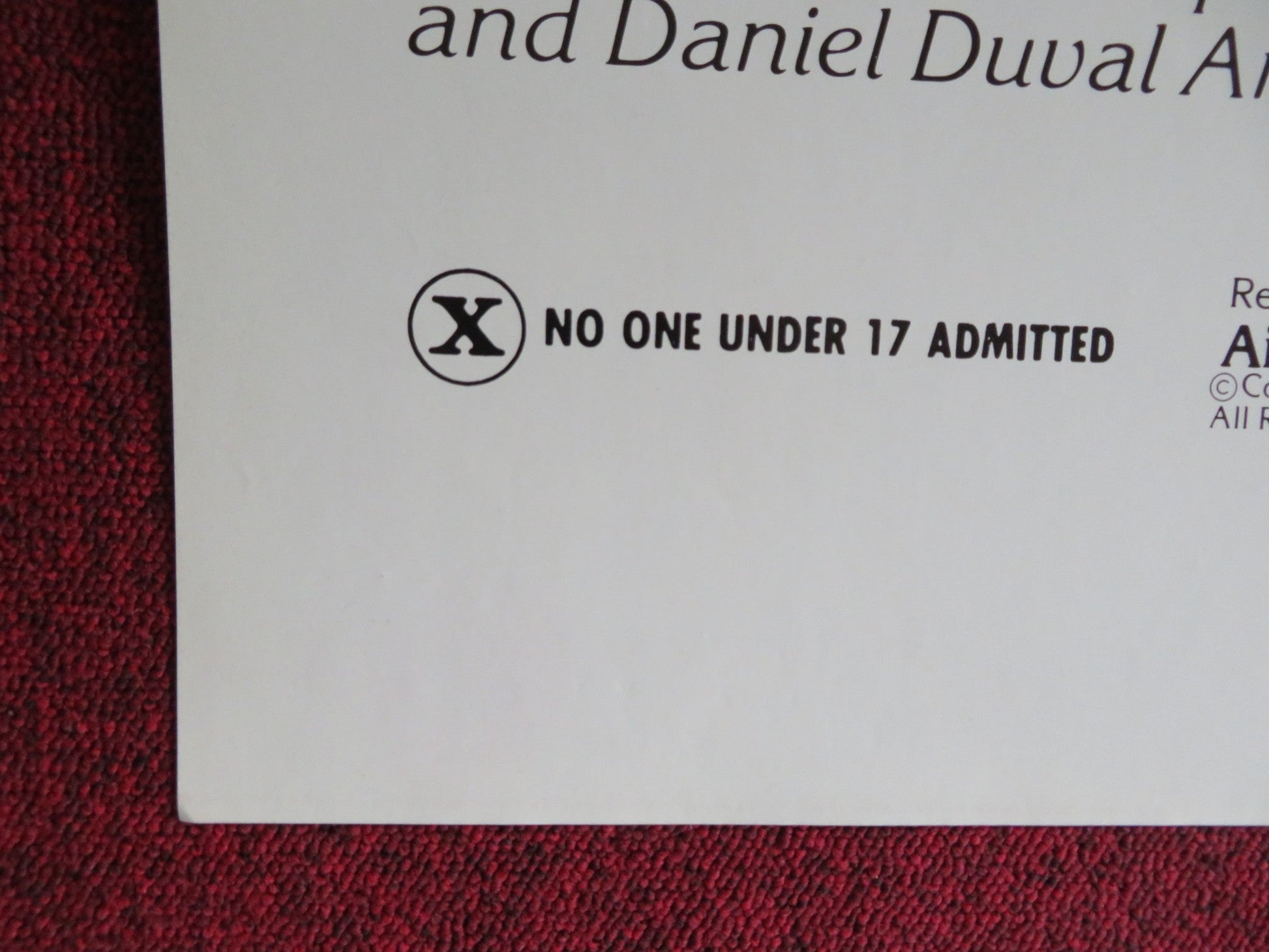 MEMOIRS OF A FRENCH WHORE US TRI FOLDED ONE SHEET ROLLED POSTER MIOU MIOU 1981 Rendezvous Cinema Movie posters