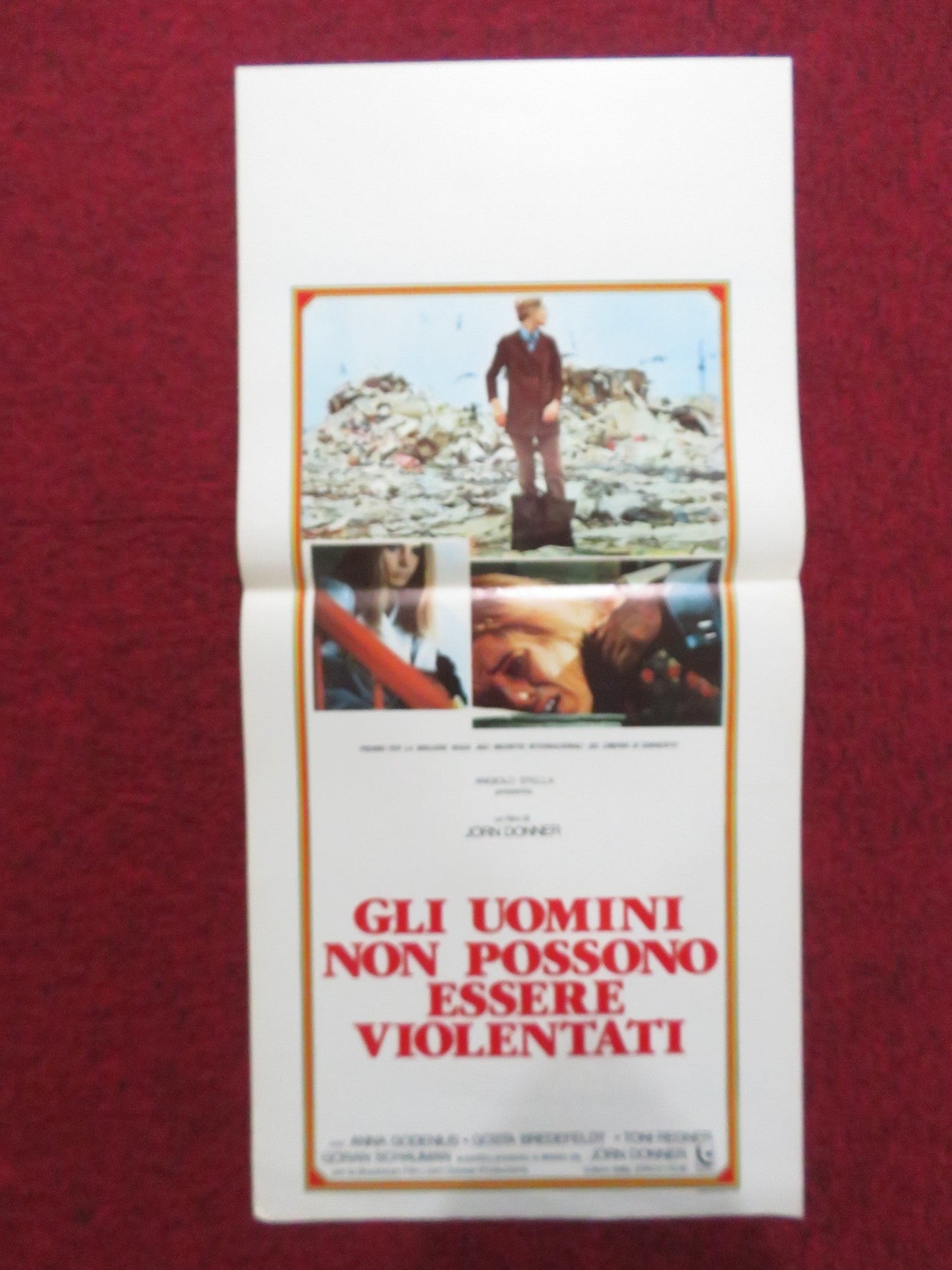 MEN CAN'T BE RAPED ITALIAN LOCANDINA POSTER ANNA GODENIUS GOSTA BREDEFELDT 1978 Rendezvous Cinema Movie posters