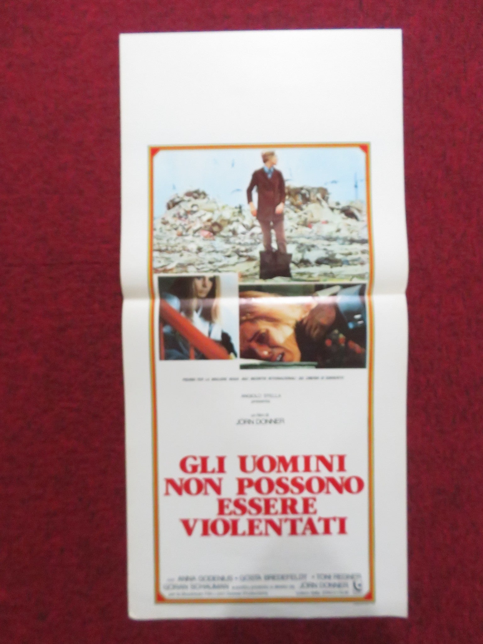 MEN CAN'T BE RAPED ITALIAN LOCANDINA POSTER ANNA GODENIUS GOSTA BREDEFELDT 1978 Rendezvous Cinema Movie posters