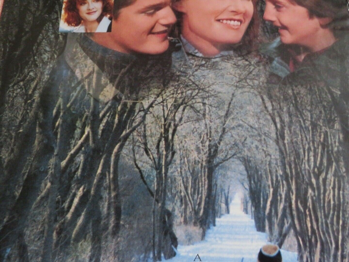 MEN DON'T LEAVE ONE SHEET ROLLED POSTER JESSICA LANGE JOAN CUSACK 1990 Movie posters
