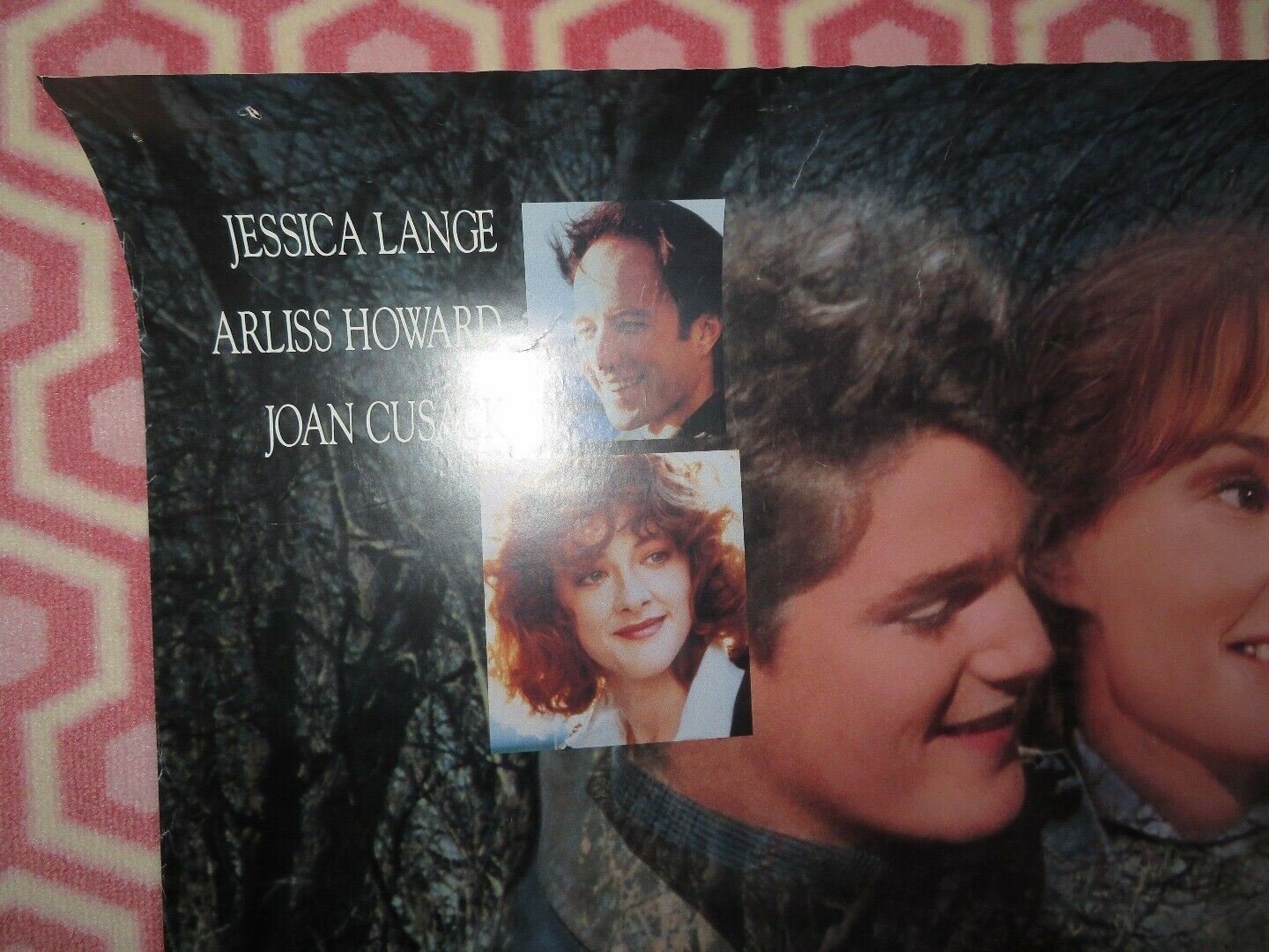 MEN DON'T LEAVE ONE SHEET ROLLED POSTER JESSICA LANGE JOAN CUSACK 1990 Movie posters