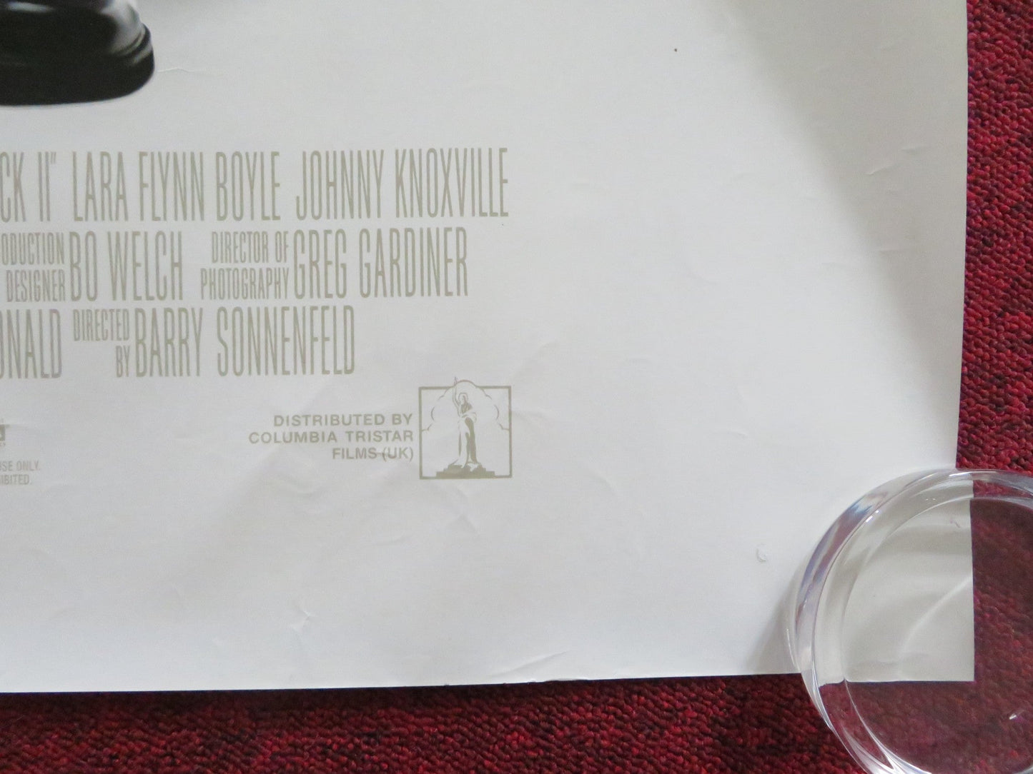 MEN IN BLACK II UK QUAD (30"x 40") ROLLED POSTER WILL SMITH TOMMY LEE JONES 2002 Rendezvous Cinema Movie posters