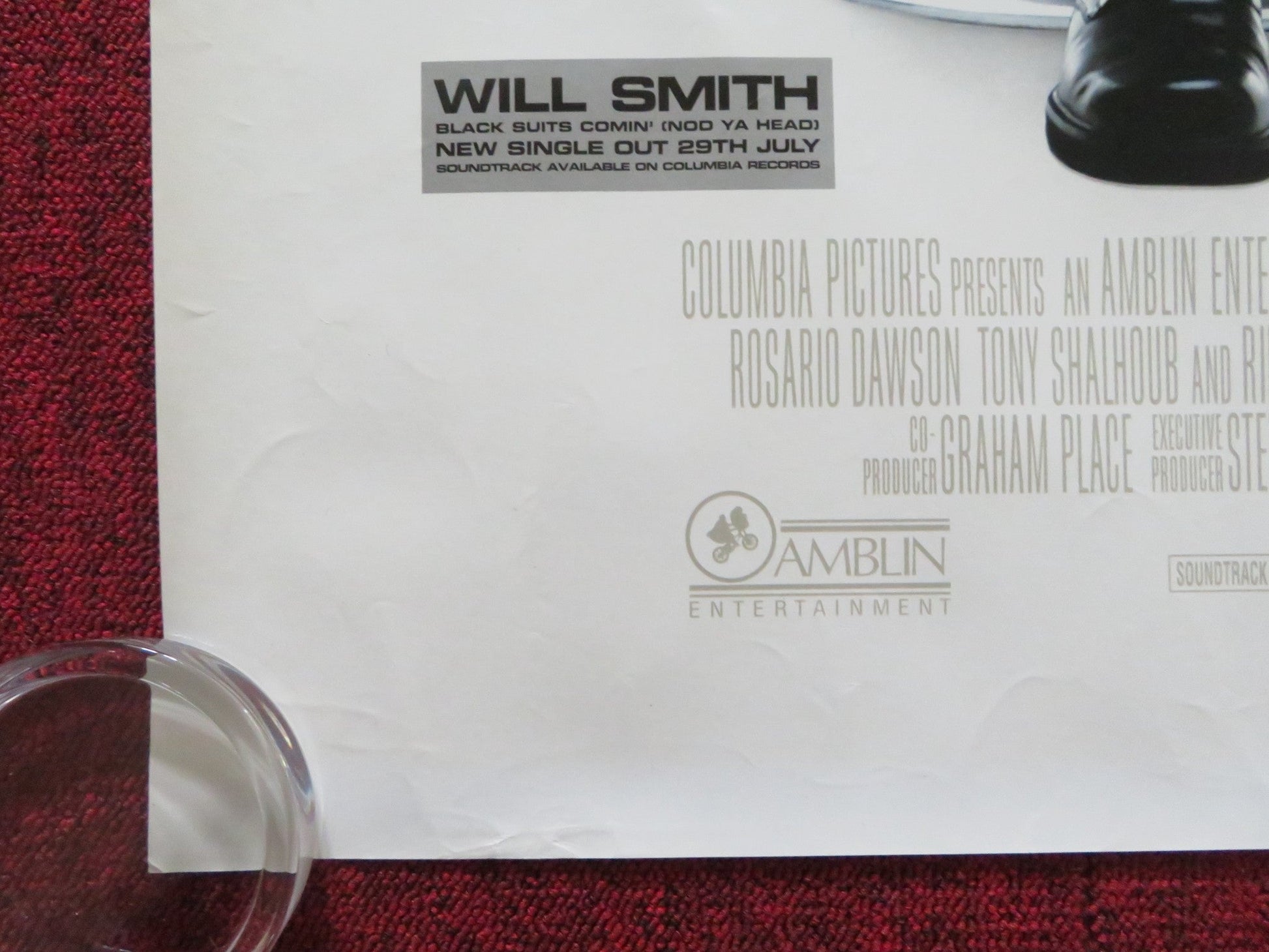 MEN IN BLACK II UK QUAD (30"x 40") ROLLED POSTER WILL SMITH TOMMY LEE JONES 2002 Rendezvous Cinema Movie posters