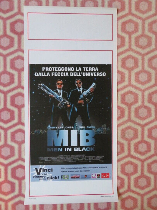 MEN IN BLACK ITALIAN LOCANDINA (27.5"x13") POSTER WILL SMITH 1997 Movie posters