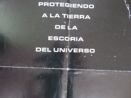 MEN IN BLACK SPANISH FOLDED US ONE SHEET POSTER WILL SMITH TOMMY LEE JONES 1997 Movie posters