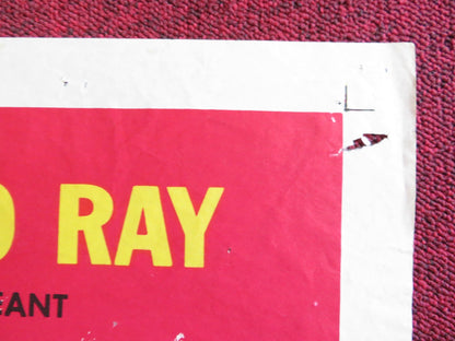 MEN IN WAR FOLDED US ONE SHEET POSTER ROBERT RYAN ALDO RAY 1957 Rendezvous Cinema Movie posters