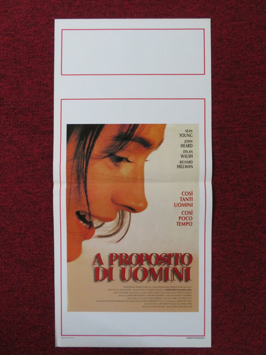 MEN ITALIAN LOCANDINA POSTER SEAN YOUNG JOHN HEARD 1998 Rendezvous Cinema Movie posters