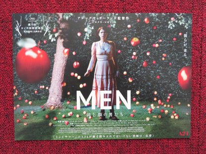 MEN JAPANESE CHIRASHI (B5) POSTER JESSIE BUCKLEY RORY KINNEAR 2022 Rendezvous Cinema Movie posters