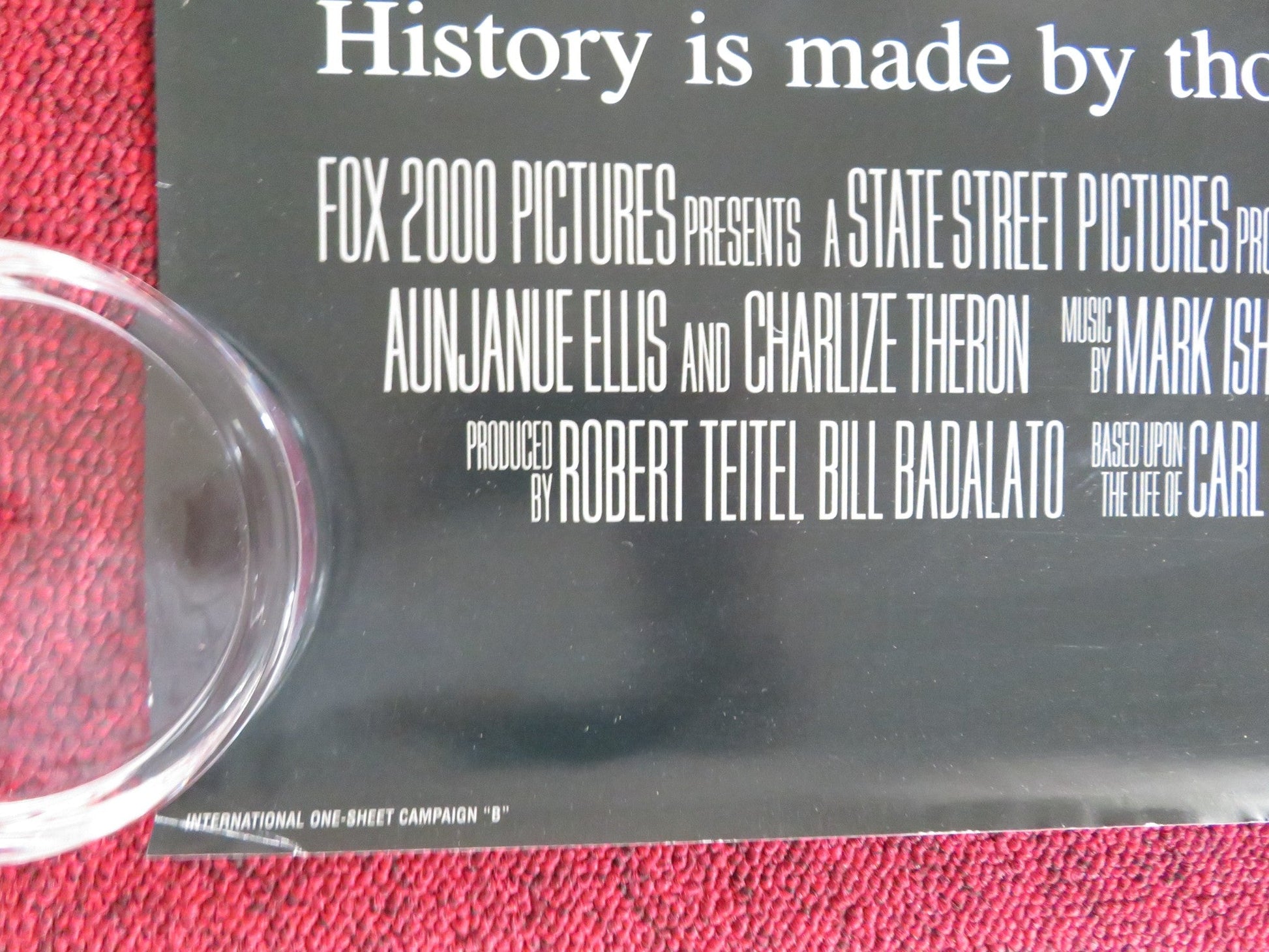 MEN OF HONOR US ONE SHEET ROLLED POSTER ROBERT DE NIRO CUBA GOODING JR. 2000 Rendezvous Cinema Movie posters