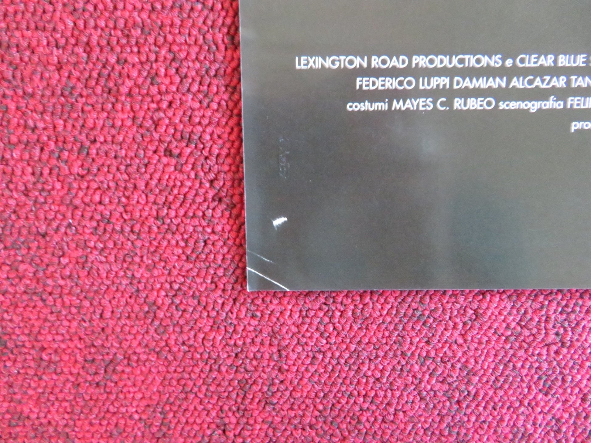 MEN WITH GUNS ITALIAN LOCANDINA POSTER FEDERICO LUPPI DAMIAN ALCAZAR 1997 Rendezvous Cinema Movie posters