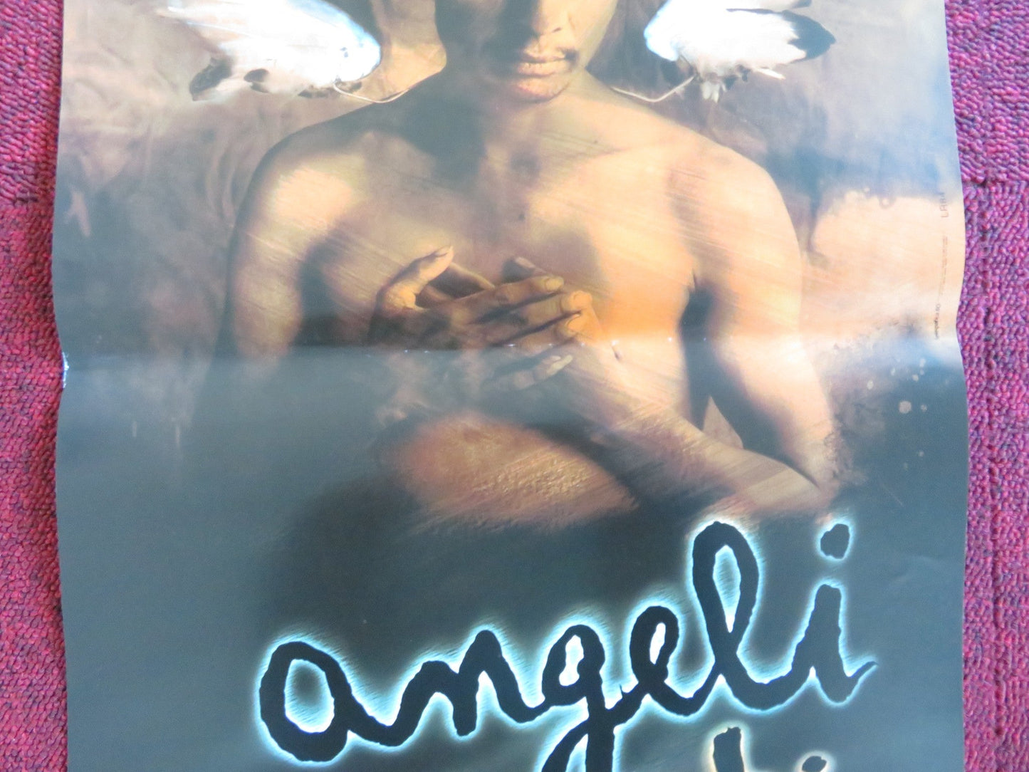 MEN WITH GUNS ITALIAN LOCANDINA POSTER FEDERICO LUPPI DAMIAN ALCAZAR 1997 Rendezvous Cinema Movie posters