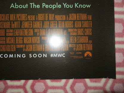 MEN, WOMEN & CHILDREN QUAD (30"x 40") ROLLED POSTER ANSEL ELGORT JENNIFER GARNER Movie posters