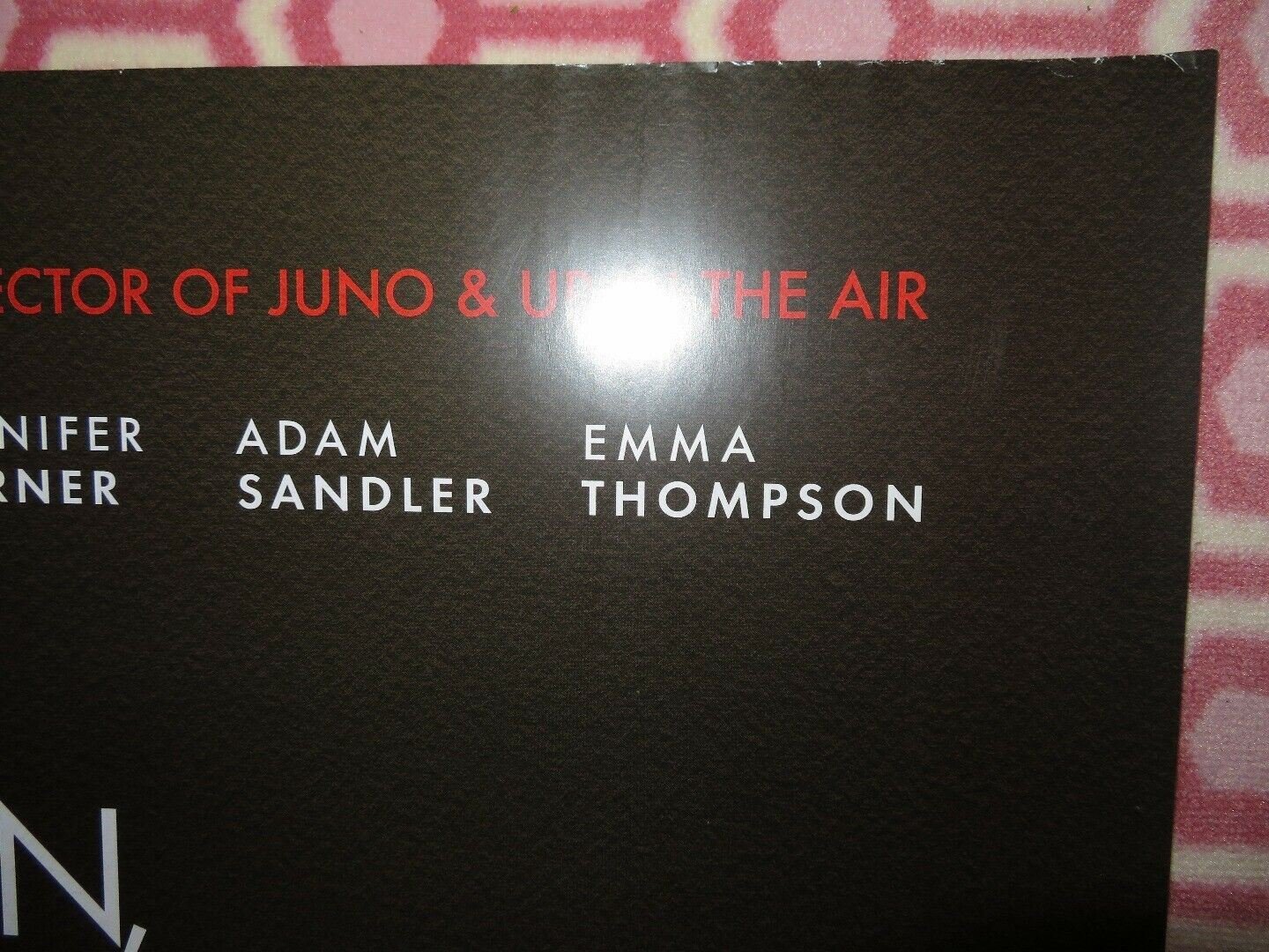 MEN, WOMEN & CHILDREN QUAD (30"x 40") ROLLED POSTER ANSEL ELGORT JENNIFER GARNER Movie posters