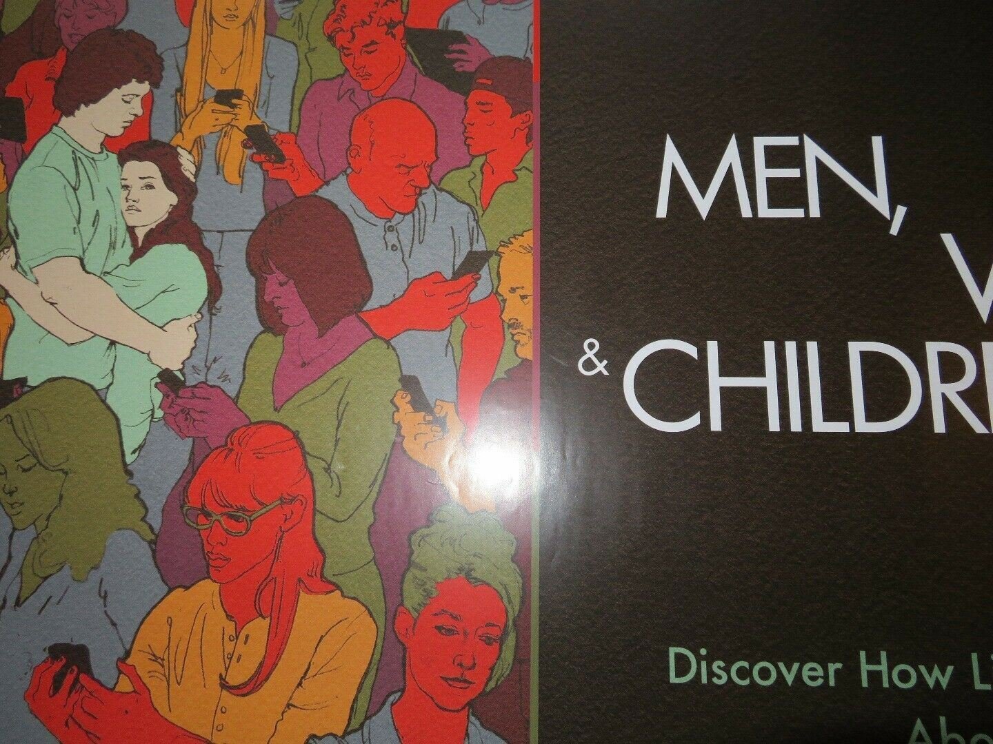 MEN, WOMEN & CHILDREN QUAD (30"x 40") ROLLED POSTER ANSEL ELGORT JENNIFER GARNER Movie posters