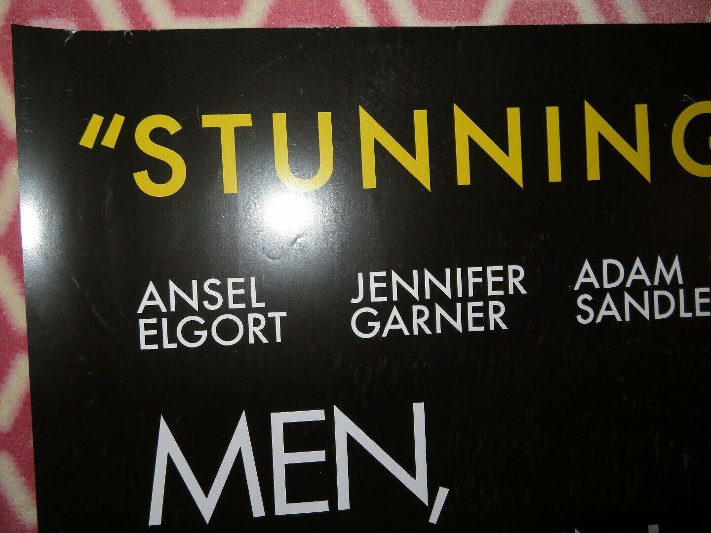 MEN, WOMEN & CHILDREN QUAD ROLLED POSTER - B ADAM SANDLER EMMA THOMPSON Movie posters