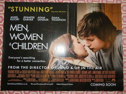 MEN, WOMEN & CHILDREN QUAD ROLLED POSTER - B ADAM SANDLER EMMA THOMPSON Movie posters