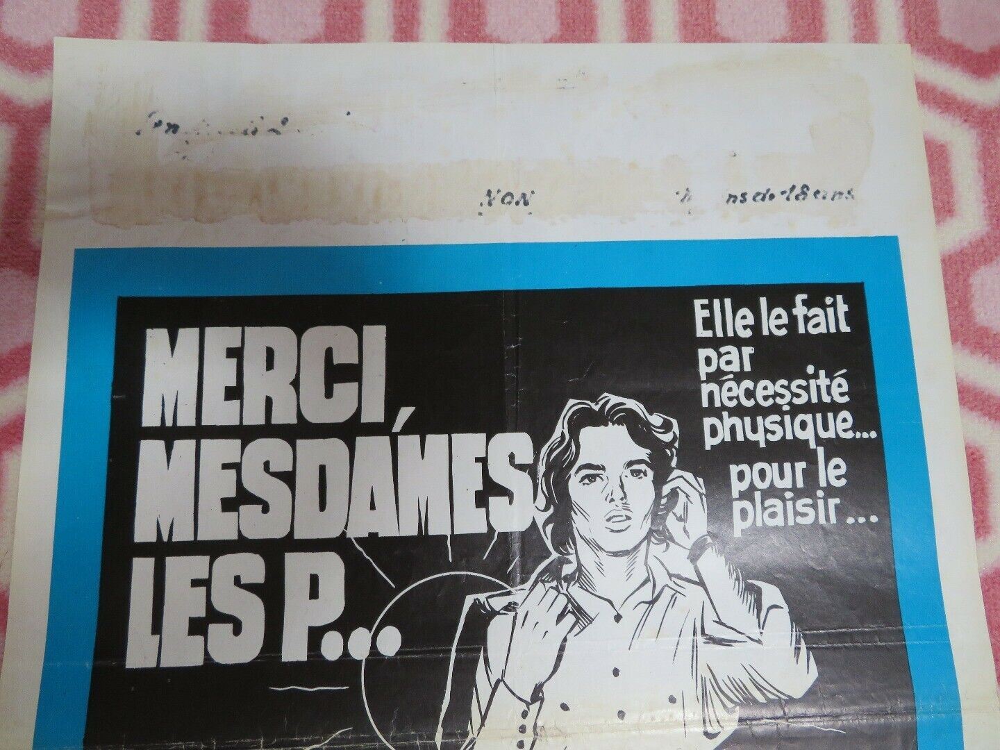 MERCI, MESDAMES LES P../ Grazie signore p... BELGIUM (21.5"x 14) POSTER 1972 Movie posters