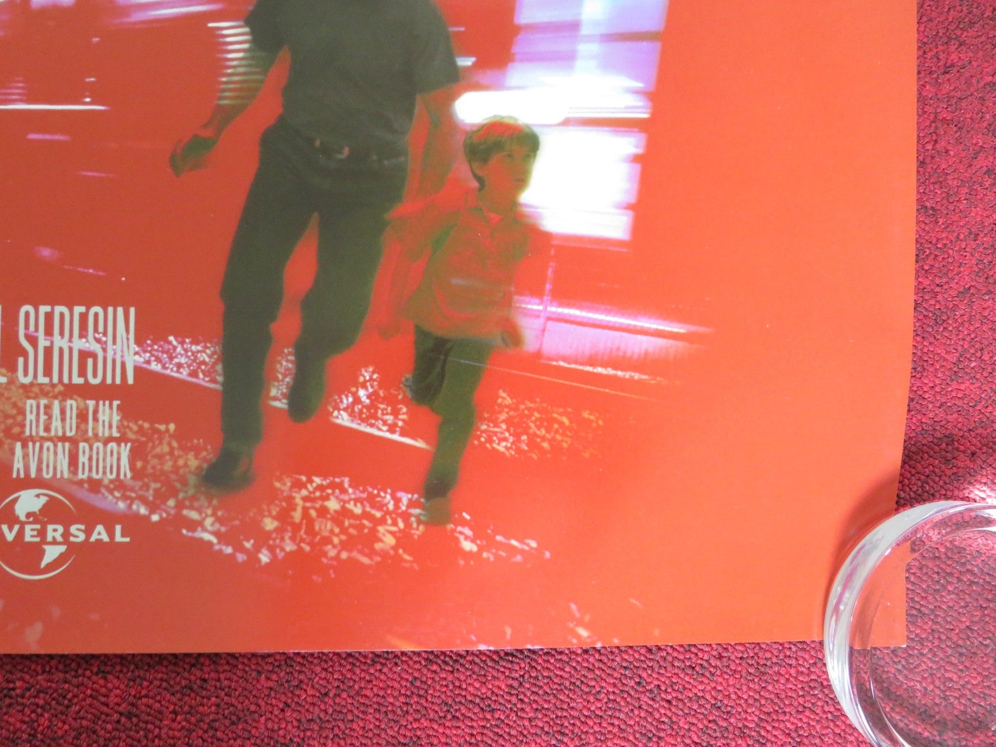 MERCURY RISING UK QUAD (30"x 40") ROLLED POSTER BRUCE WILLIS ALEC BALDWIN 1998 Rendezvous Cinema Movie posters