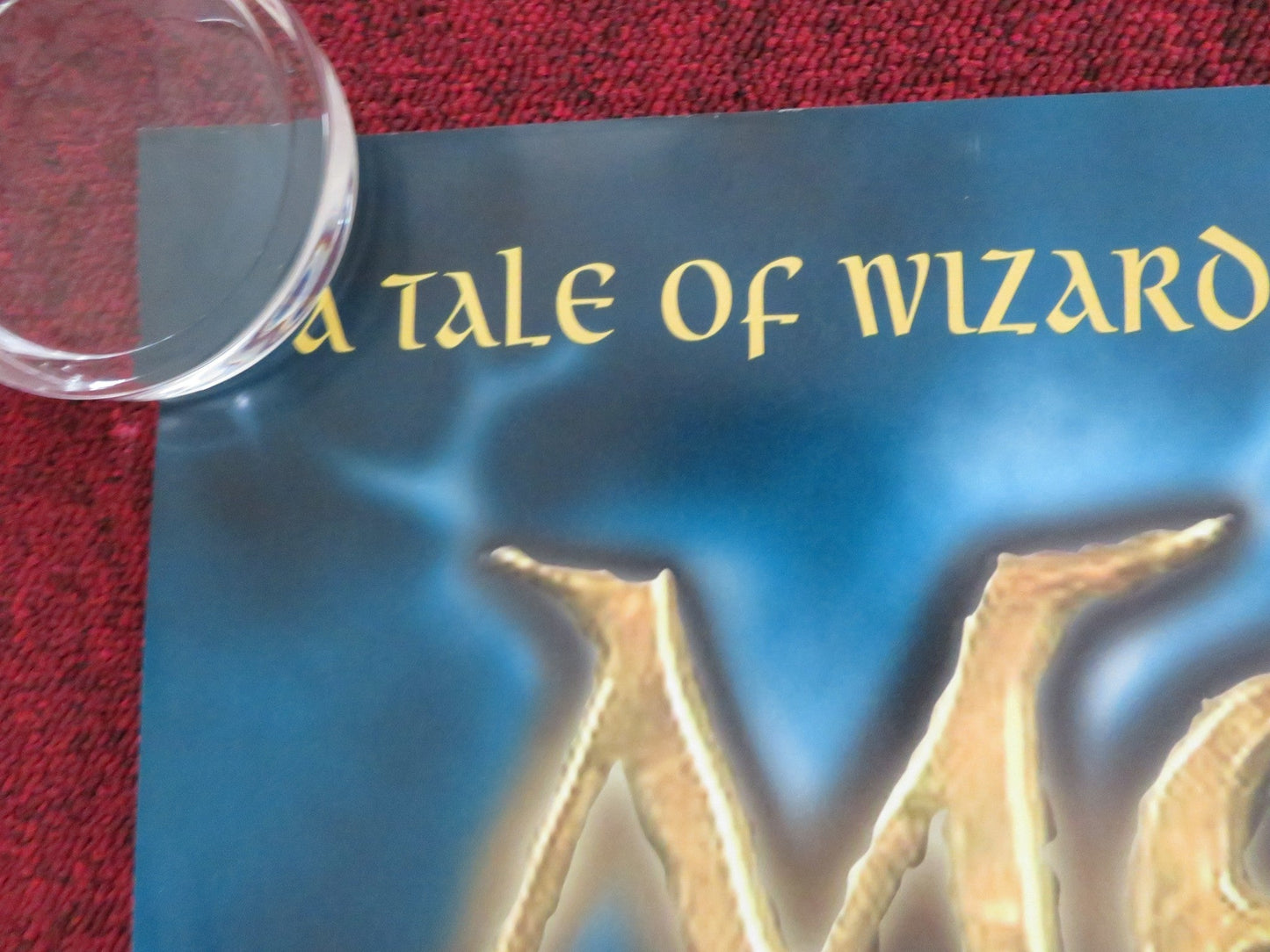 MERLIN: THE RETURN UK QUAD (30"x 40") ROLLED POSTER RIK MAYALL BERGIN 2000 Rendezvous Cinema Movie posters