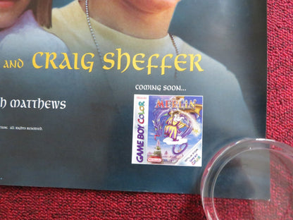 MERLIN: THE RETURN UK QUAD (30"x 40") ROLLED POSTER RIK MAYALL BERGIN 2000 Rendezvous Cinema Movie posters