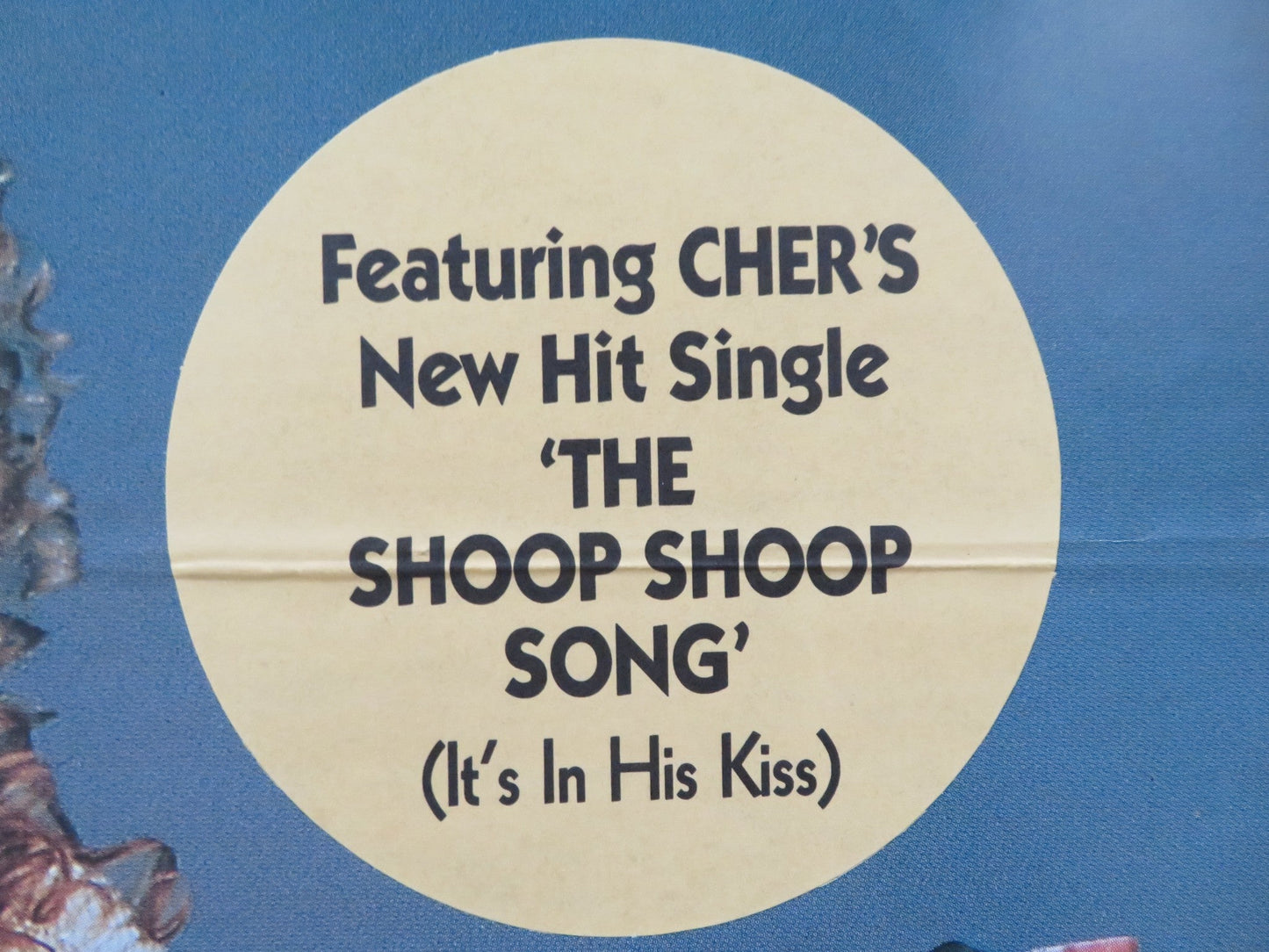 MERMAIDS UK QUAD POSTER FOLDED CHER BOB HOSKINS WINONA RYDER 1990 Rendezvous Cinema Movie posters