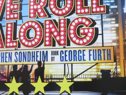 MERRILY WE ROLL ALONG UK QUAD (30"x 40") ROLLED POSTER ASHLEY ROBINSON 2013 Rendezvous Cinema Movie posters