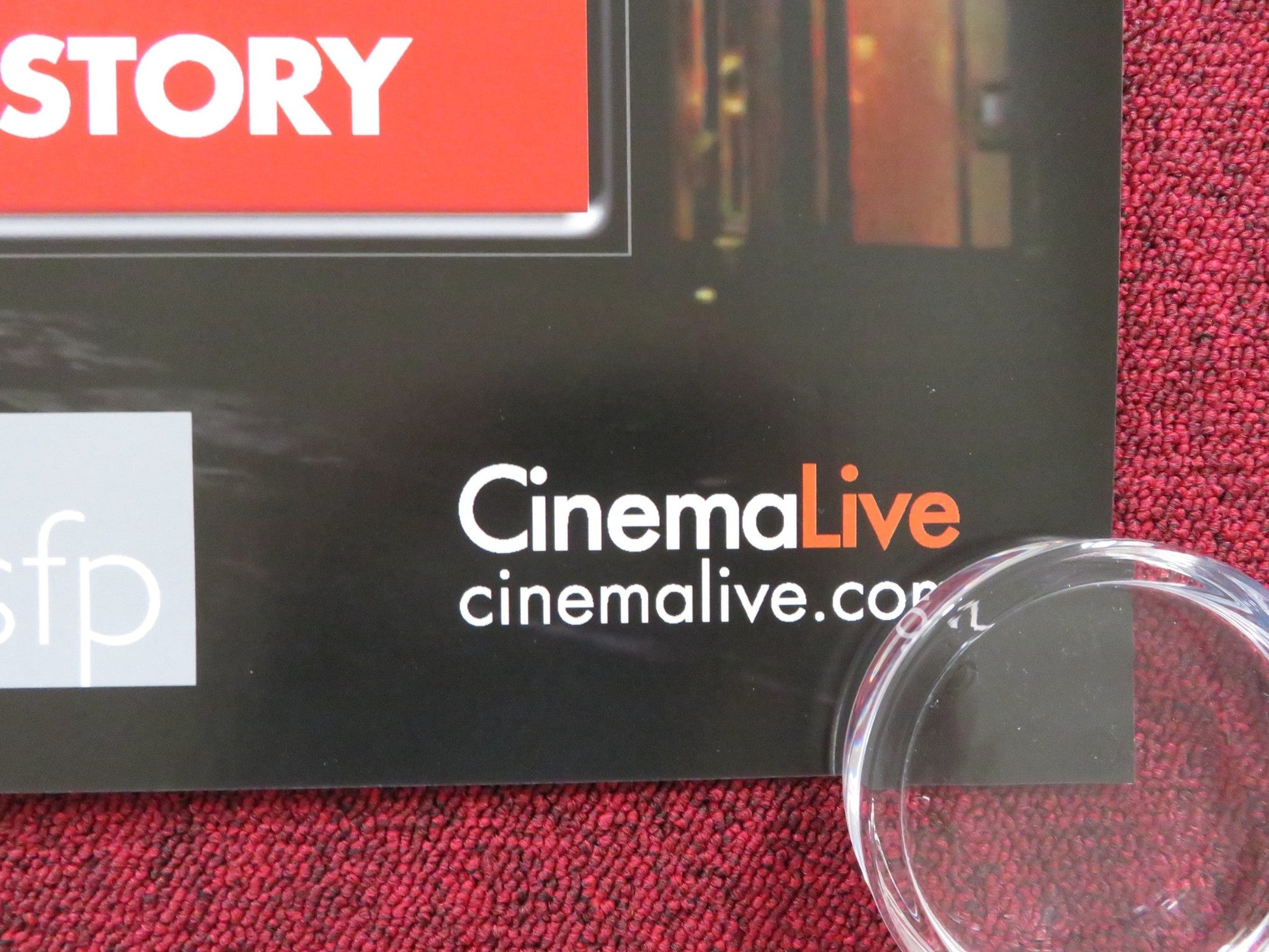 MERRILY WE ROLL ALONG UK QUAD (30"x 40") ROLLED POSTER ASHLEY ROBINSON 2013 Rendezvous Cinema Movie posters