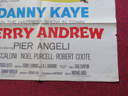 MERRY ANDREW FOLDED US ONE SHEET POSTER DANNY KAYE PIER ANGELI 1958 Movie posters