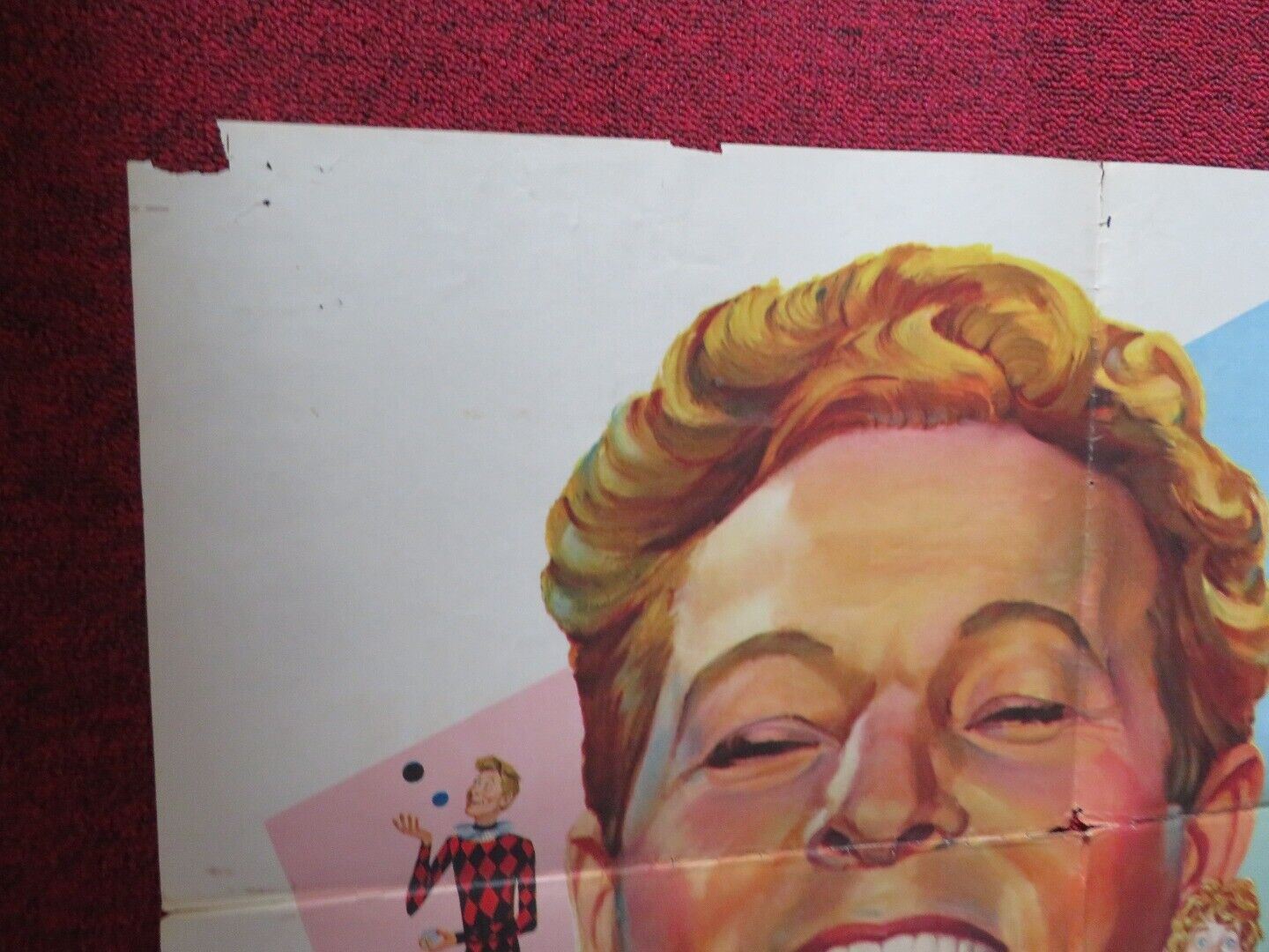 MERRY ANDREW FOLDED US ONE SHEET POSTER DANNY KAYE PIER ANGELI 1958 Movie posters