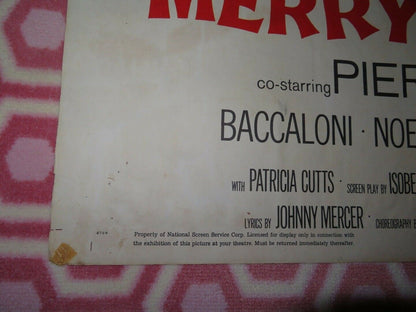 MERRY ANDREW US ONE SHEET POSTER DANNY KAYE PAUL GALLICO BACCALONI Movie posters