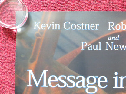 MESSAGE IN A BOTTLE UK QUAD (30"x 40") ROLLED POSTER KEVIN COSTNER 1999 Rendezvous Cinema Movie posters