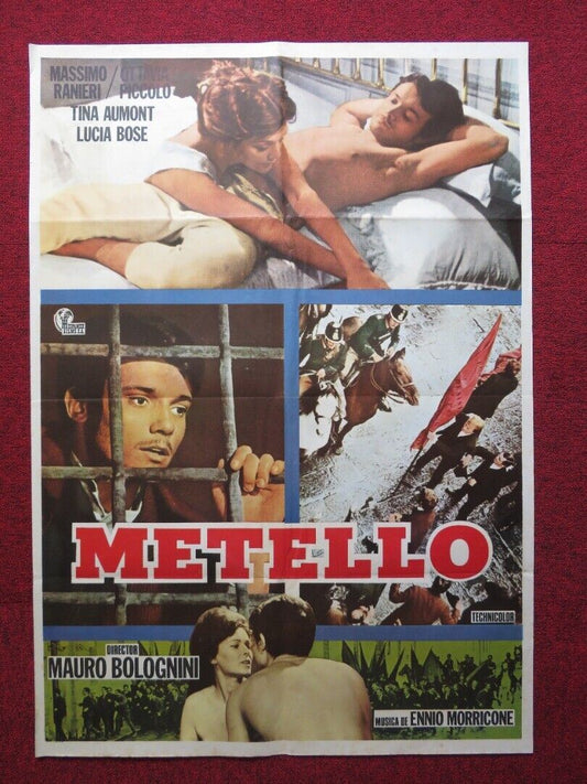 METELLO SPANISH ROLLED POSTER MASSIMO RANIERI OTTAVIA PICCOLO 1970 Movie posters