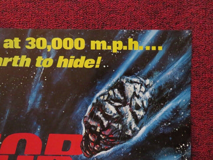 METEOR FOLDED US ONE SHEET POSTER SEAN CONNERY NATALIE WOOD 1979 Movie posters