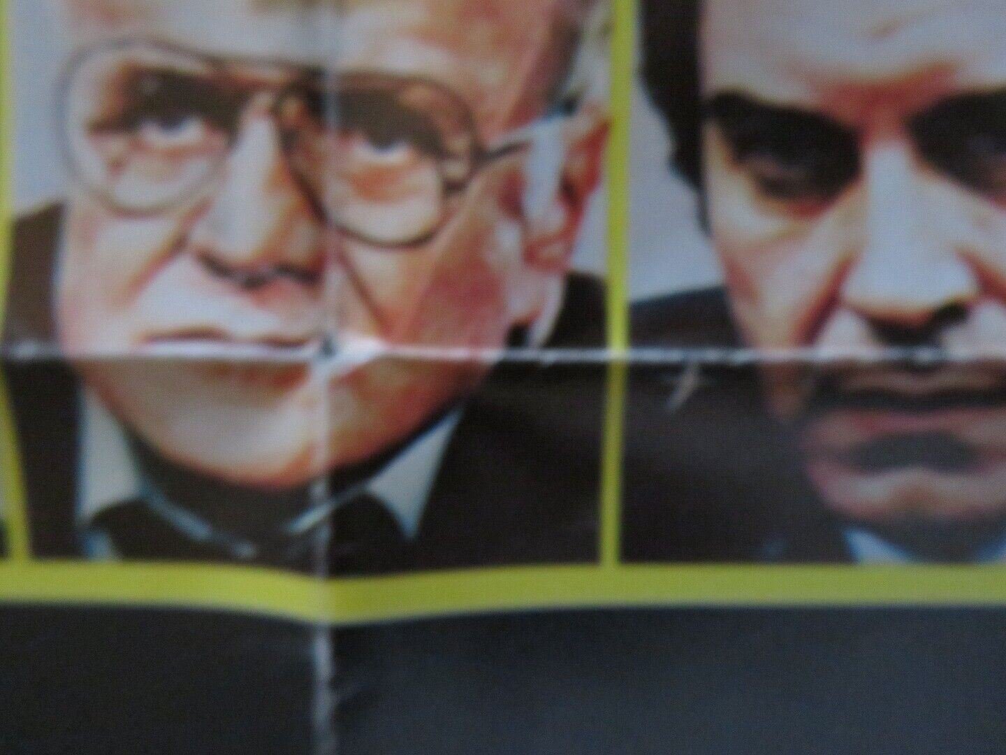 METEOR FOLDED US ONE SHEET POSTER SEAN CONNERY NATALIE WOOD 1979 Movie posters