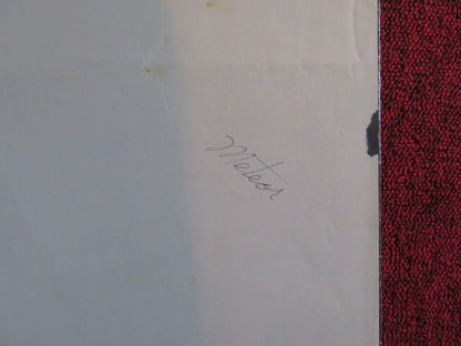 METEOR FOLDED US ONE SHEET POSTER SEAN CONNERY NATALIE WOOD 1979 Movie posters