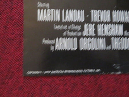 METEOR FOLDED US ONE SHEET POSTER SEAN CONNERY NATALIE WOOD 1979 Movie posters