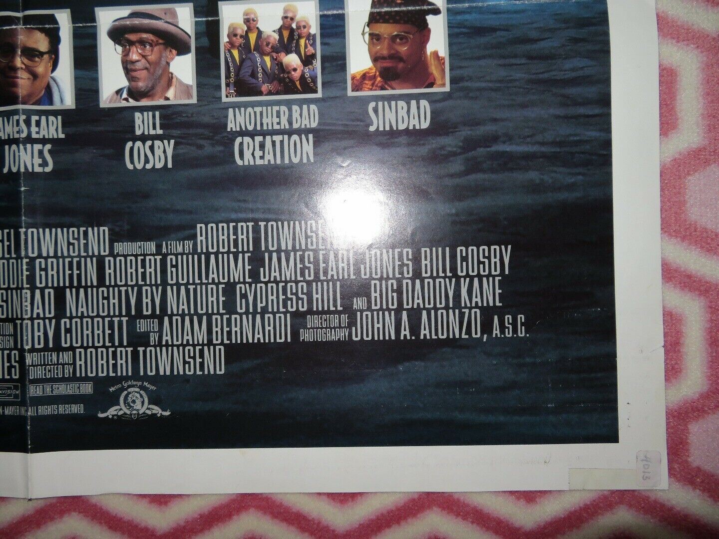 METEOR MAN FOLDED US ONE SHEET POSTER ROBERT TOWNSEND 1993 Movie posters