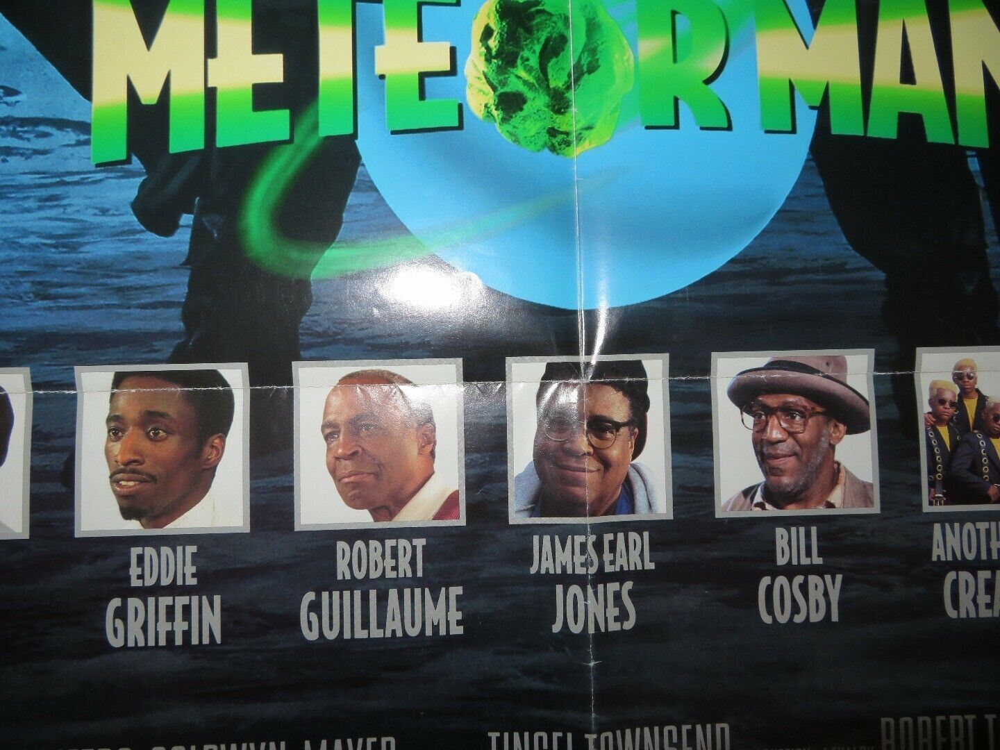 METEOR MAN FOLDED US ONE SHEET POSTER ROBERT TOWNSEND 1993 Movie posters