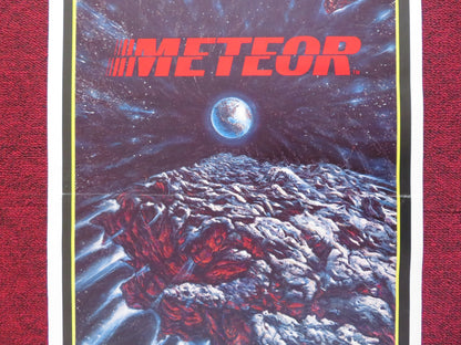 METEOR US INSERT (14"x 36") POSTER MARTIN LANDAU TREVOR HOWARD 1979 Rendezvous Cinema Movie posters