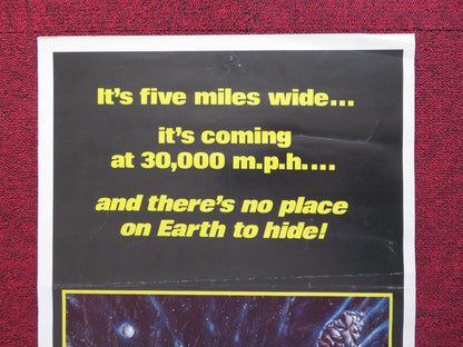 METEOR US INSERT (14"x 36") POSTER MARTIN LANDAU TREVOR HOWARD 1979 Rendezvous Cinema Movie posters