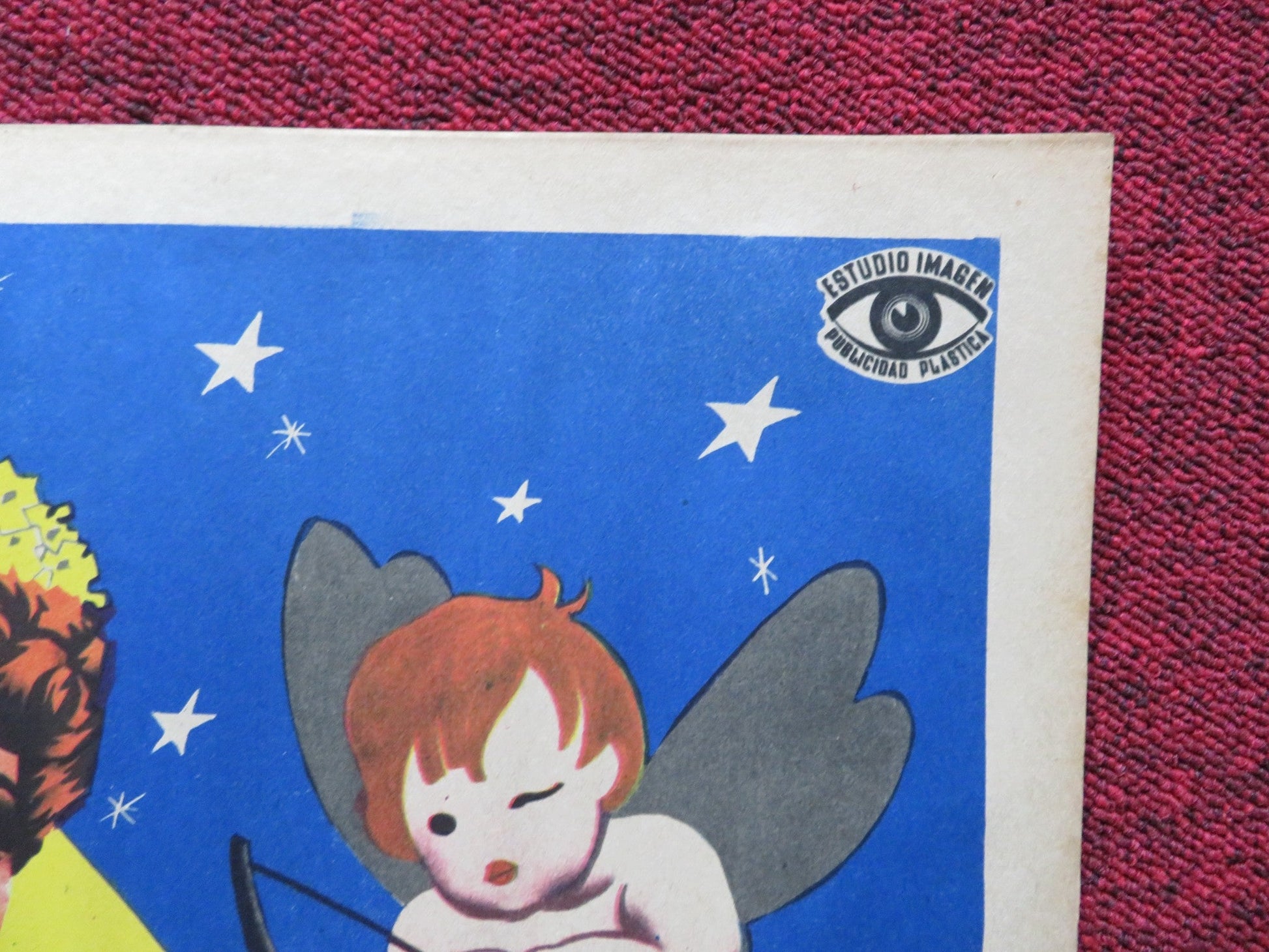 MI NOCHE DE BODAS FOLDED MEXICAN POSTER LUPITA ALDAY PINO BARATTI 1955 Rendezvous Cinema Movie posters