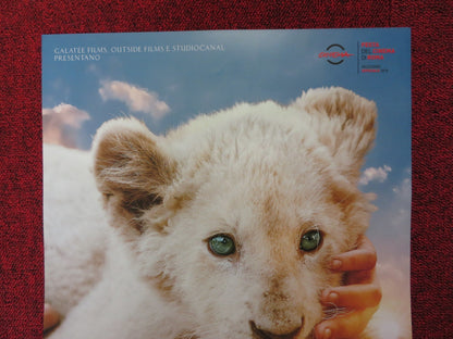 MIA AND THE WHITE LION ITALIAN LOCANDINA POSTER DANIAH DE VILLIERS 2018 Rendezvous Cinema Movie posters