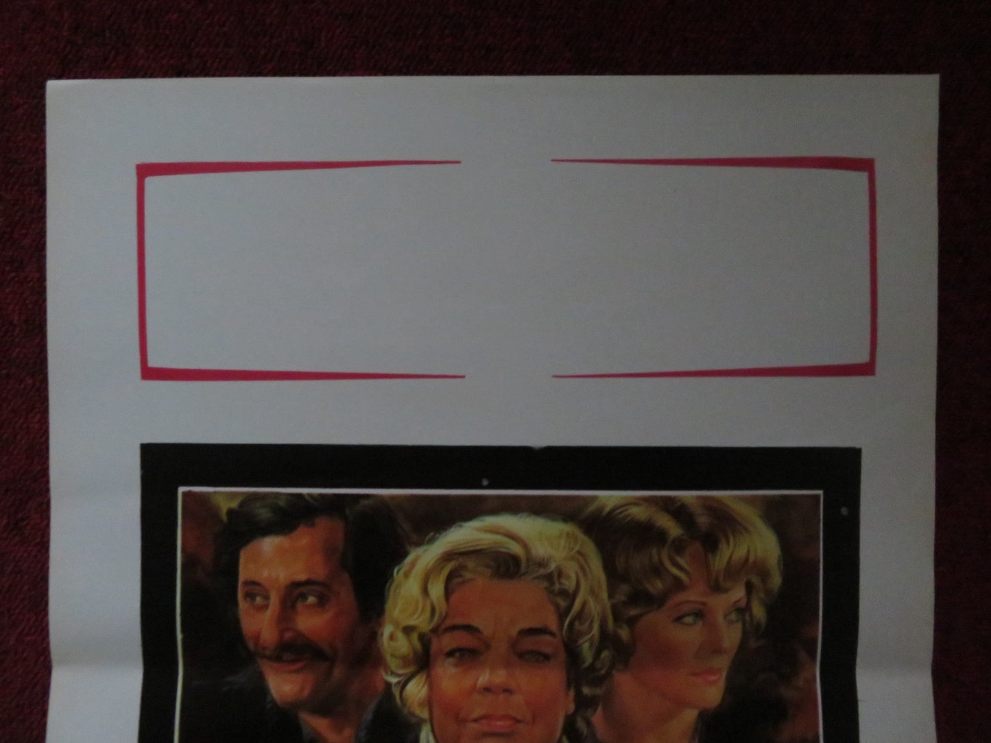 MIA CASA SCONOSCIUTA ITALIAN LOCANDINA POSTER SIMONE SIGNORET J. ROCHEFORT 1980 Rendezvous Cinema Movie posters