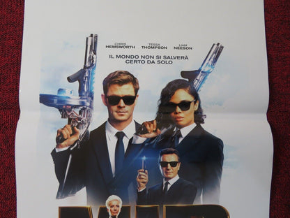 MIB INTERNATIONAL ITALIAN LOCANDINA (27.5"x13") POSTER CHRIS HEMSWORTH 2019 Movie posters