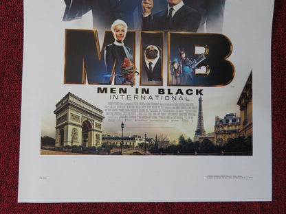 MIB INTERNATIONAL ITALIAN LOCANDINA (27.5"x13") POSTER CHRIS HEMSWORTH 2019 Movie posters