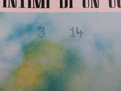 MICHAEL AND HELGA - B ITALIAN FOGLIO POSTER RUTH GASSMAN FELIX FRANCHY 1968 Rendezvous Cinema Movie posters