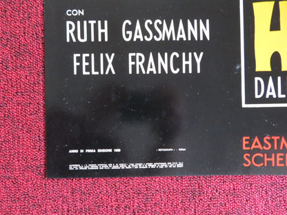 MICHAEL AND HELGA - B ITALIAN FOGLIO POSTER RUTH GASSMAN FELIX FRANCHY 1968 Rendezvous Cinema Movie posters